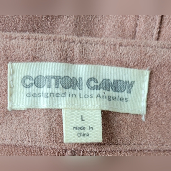 COPY - Cotton Candy suede mini skirt - Picture 3 of 5